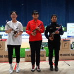 Manu Bhaker bags bronze in 10m air pistol at Asian Shooting Championship Display