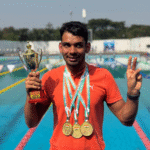 Himanshu Nandal claims triple gold and best swimmer award in National Para Swimming C’ship Display