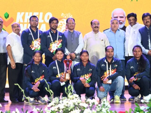 Chhattisgarh: Khelo India Tribal games conclude, cash prizes from next season